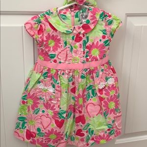 Lilly Pulitzer Dress with Bloomers-EUC